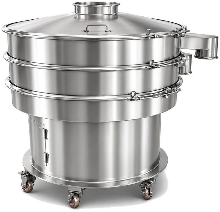 High-Capacity Vibratory Sifter